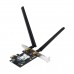 ASUS PCE-AX1800 Dual-Band Wi-Fi 6 802.11ax and Bluetooth 5.2 PCI-Express Card with Antenna