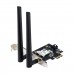 ASUS PCE-AX1800 Dual-Band Wi-Fi 6 802.11ax and Bluetooth 5.2 PCI-Express Card with Antenna