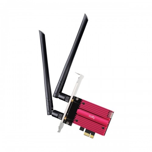 Cudy WE3000S Wi-Fi 6E Wireless AX5400 Tri-Band (2.4GHz / 5GHz / 6GHz) & Bluetooth 5.3 PCIe x1 Adapter
