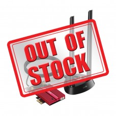 Cudy WE4000 Wi-Fi 6E Wireless AX5400 Tri-Band (2.4GHz / 5GHz / 6GHz) & Bluetooth 5.3 PCIe x1 Adapter with External Antennas