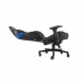 Corsair T2 ROAD WARRIOR PU Leather Gaming Chair — Black and Blue