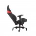 Corsair T2 ROAD WARRIOR PU Leather Gaming Chair — Black and Red