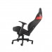 Corsair T2 ROAD WARRIOR PU Leather Gaming Chair — Black and Red