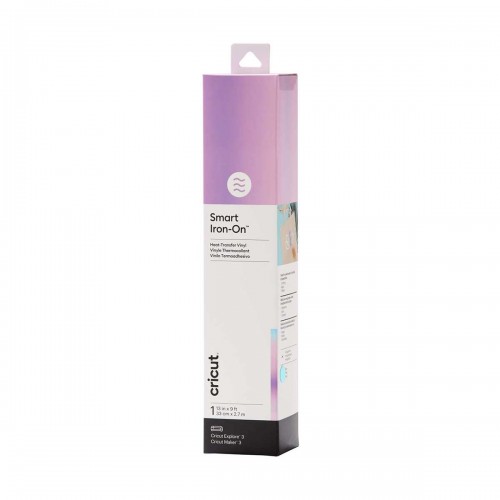 Cricut HTV / Smart Iron-On Vinyl, 33cm x 273cm, Holographic Blue