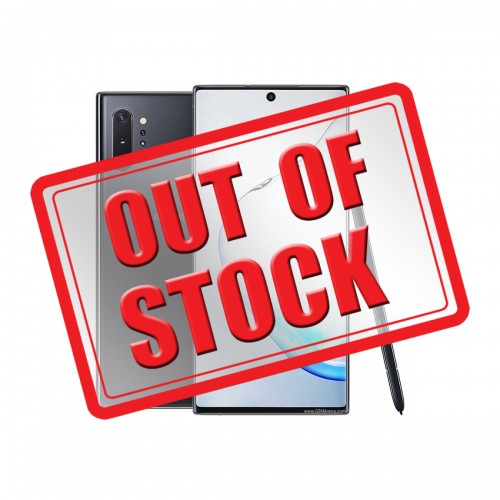 Samsung Galaxy Note10+, 1440x3040 6.8" Dynamic AMOLED HDR10+, 256GB Storage, 12GB RAM, 4G-LTE Single Sim Phone with S-Pen, Aura Black