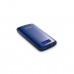 ADATA P20000D Power Bank with Flashlight and Digital Display, Dual Outputs, 20,000 mAh — Dark Blue
