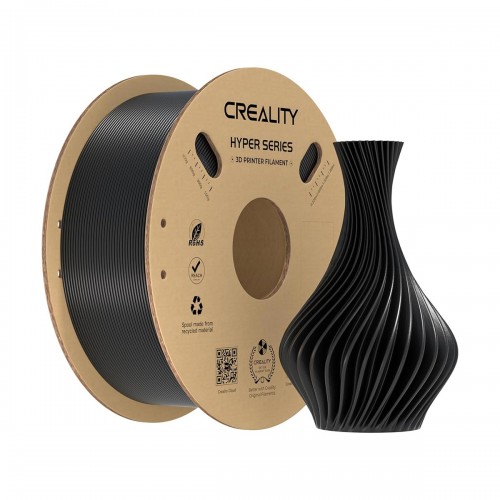 Creality HYPER Series PLA Premium 3D Printer Filament, 1KG — Black