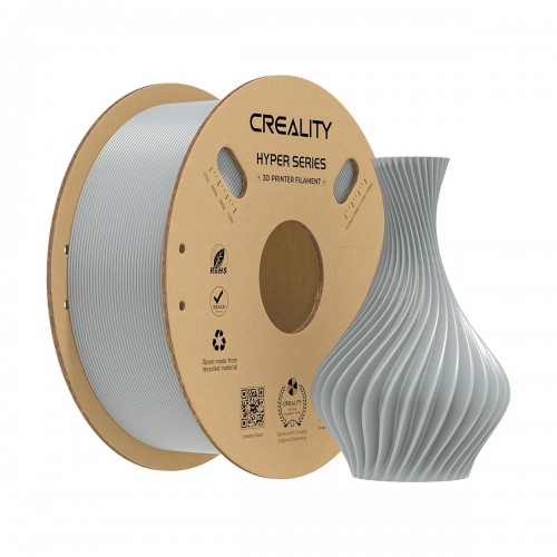 Creality HYPER Series PLA Premium 3D Printer Filament, 1KG — Grey