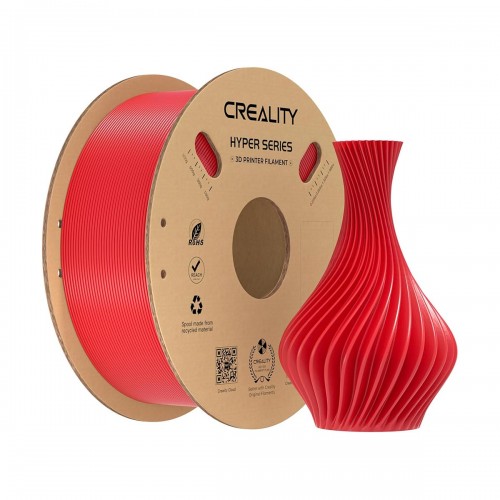 Creality HYPER Series PLA Premium 3D Printer Filament, 1KG — Red
