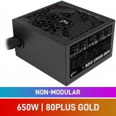 AeroCool AERO BRONZE 2026 Series 80 PLUS Bronze Non-Modular ATX 3.1 PSU, 650w