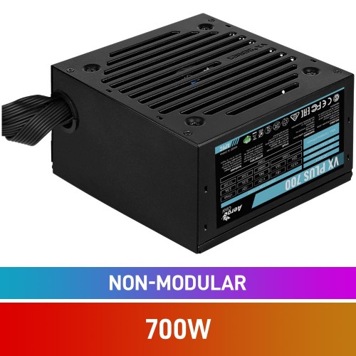 AeroCool VX PLUS 700 Non-Modular ATX PSU, 700w