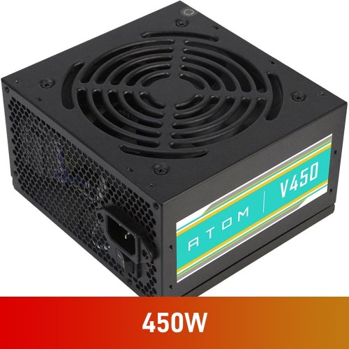 Antec Atom V Series V450 ATX PSU, 450w