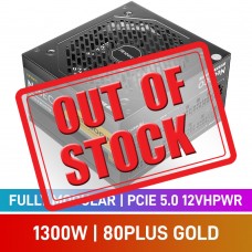 Antec NeoECO M Series 80 PLUS Gold Fully Modular PCIe 5.0 12VHPWR ATX 3.0 PSU, 1300w