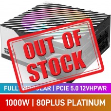 ASUS ROG LOKI SFX-L Series 80 PLUS Platinum Fully Modular ARGB PCIe 5.0 12VHPWR ATX 3.0 SFX-L PSU, 1000w