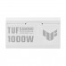 ASUS TUF GAMING WHITE EDITION 80 PLUS Gold Fully Modular PCIe 5.1 12VHPWR 12V-2x6 ATX 3.1 PSU, 1000w