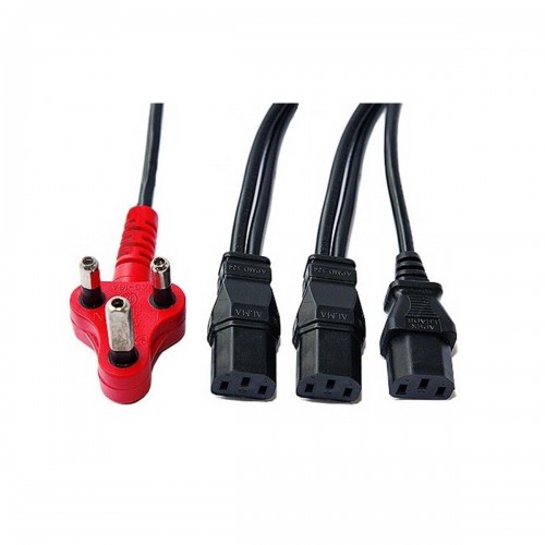 Computer Power Cable IEC / C13, Dedicated, Unbranded, 3-Way, 3.8m