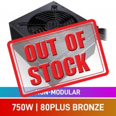 Cooler Master MWE Bronze V2 Series 80 PLUS Bronze ATX PSU, 750w Cooler Master MWE Bronze V2 Series 80 PLUS Bronze ATX PSU, 750w
