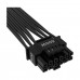 Corsair CP-8920284 600W PCIe 5.0 12VHPWR Type-4 PSU Power Cable, Black Corsair CP-8920284 600W PCIe 5.0 12VHPWR Type-4 PSU Power Cable, Black