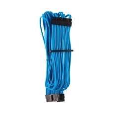 Corsair CP-8920232 Premium Individually Sleeved ATX 24-Pin Cable, Type 4, Gen 4, Blue