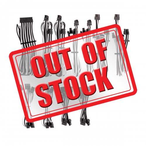 Corsair CP-8920227 Premium Individually Sleeved PSU Cables, Pro Kit, Type 4, Gen 4, Black and White