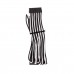 Corsair CP-8920227 Premium Individually Sleeved PSU Cables, Pro Kit, Type 4, Gen 4, Black and White