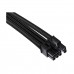 Corsair CP-8920243 Premium Individually Sleeved PCIe Cables, Type 4, Gen 4, Black