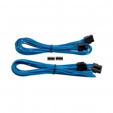 Corsair CP-8920168 Premium Individually Sleeved EPS12V / ATX12V Cables, Type 4, Gen 3, Blue