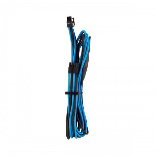 Corsair CP-8920242 Premium Individually Sleeved EPS12V / ATX12V Cables, Type 4, Gen 4, Blue and Black