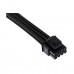 Corsair CP-8920215 Premium Individually Sleeved PSU Cables, Starter Kit, Type 4, Gen 4, Black