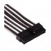 Corsair CP-8920220 Premium Individually Sleeved PSU Cables, Starter Kit, Type 4, Gen 4, Black and White