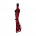 Corsair CP-8920219 Premium Individually Sleeved PSU Cables, Starter Kit, Type 4, Gen 4, Red and Black