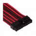 Corsair CP-8920219 Premium Individually Sleeved PSU Cables, Starter Kit, Type 4, Gen 4, Red and Black
