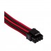 Corsair CP-8920219 Premium Individually Sleeved PSU Cables, Starter Kit, Type 4, Gen 4, Red and Black