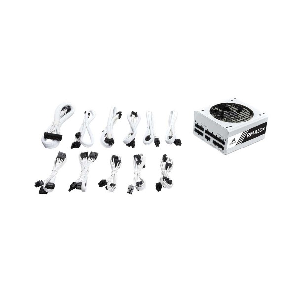 Corsair RMx White Edition RM850x White 80 PLUS Gold Fully Modular