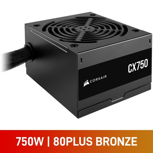 Corsair CX 2023 Series CX750 80 PLUS Bronze ATX PSU, 750w