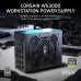Corsair WS3000 80 PLUS Platinum Fully Modular PCIe 5.1 12VHPWR 12V-2x6 ATX 3.1 PSU, 3000w Corsair WS3000 80 PLUS Platinum Fully Modular PCIe 5.1 12VHPWR 12V-2x6 ATX 3.1 PSU, 3000w