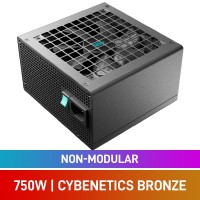 DEEPCOOL PF750X 80 PLUS Bronze Non-Modular ATX PSU, 750w DEEPCOOL PF750X 80 PLUS Bronze Non-Modular ATX PSU, 750w