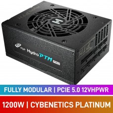FSP HYDRO PTM PRO (ATX3.0) Series 80 PLUS Platinum Fully Modular PCIe 5.0 12VHPWR 12V-2x6 ATX 3.0 PSU, 1200w FSP HYDRO PTM PRO (ATX3.0) Series 80 PLUS Platinum Fully Modular PCIe 5.0 12VHPWR 12V-2x6 ATX 3.0 PSU, 1200w