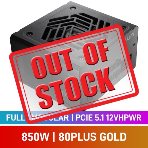 FSP VITA GM Series VITA-850GM 80 PLUS Gold Fully Modular PCIe 5.1 12VHPWR 12V-2x6 ATX 3.1 PSU, 850w