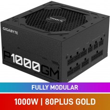 Gigabyte P-GM Series GP-P1000GM 80 PLUS Gold Fully Modular ATX PSU, 1000w