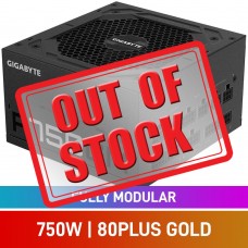 Gigabyte P-GM Series GP-P750GM 80 PLUS Gold Fully Modular ATX PSU, 750w