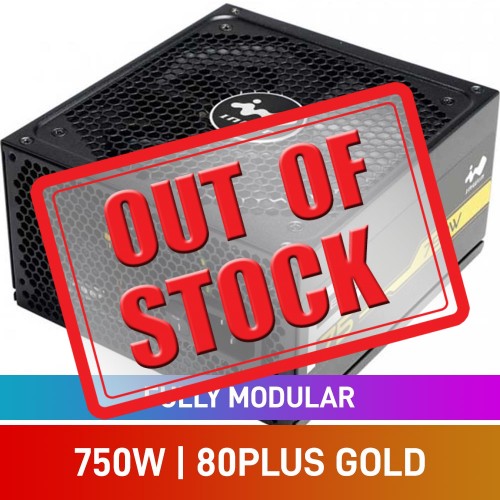InWin P Series P75 80 PLUS Gold Fully Modular ATX PSU, 750w