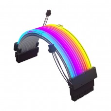 Redragon GCP06 ARGB 24-Pin ATX PSU Extension Cable Redragon GCP06 ARGB 24-Pin ATX PSU Extension Cable