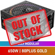 Thermaltake Toughpower Grand RGB Sync Edition 80 PLUS Gold Fully Modular ATX PSU, 650w