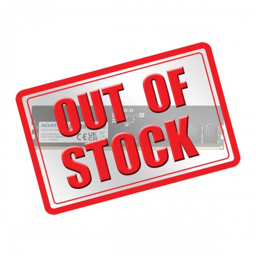 ADATA DDR5-4800 U-DIMM 32GB (1 x 32GB) DDR5 DRAM 4800MHz CL40 1.10V AD5U480032G-R Memory Module — Black