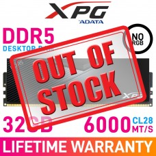 ADATA XPG LANCER 32GB (1 x 32GB) DDR5 DRAM 6000MHz CL28 1.40V AX5U6000C2832G-CLABK Memory Module — Black