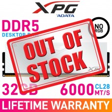 ADATA XPG LANCER 32GB (1 x 32GB) DDR5 DRAM 6000MHz CL28 1.40V AX5U6000C2832G-CLAWH Memory Module — White