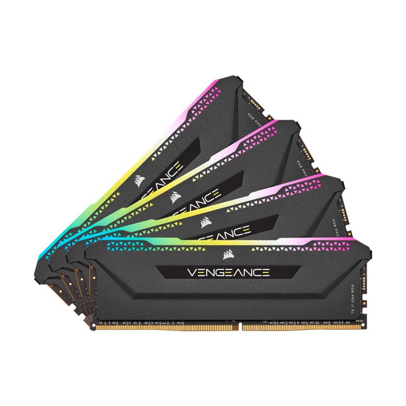 Corsair VENGEANCE RGB PRO SL 64GB (4 x 16GB) DDR4 DRAM 3200MHz