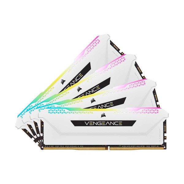Corsair VENGEANCE RGB PRO SL 32GB (4 x 8GB) DDR4 DRAM 3200MHz CL16