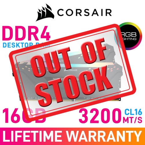 Corsair VENGEANCE RGB PRO TUF GAMING EDITION 16GB (2 x 8GB) DDR4 DRAM 3200MHz CL16 1.35V CMW16GX4M2E3200C16-TUF Memory Kit — Black Corsair VENGEANCE RGB PRO TUF GAMING EDITION 16GB (2 x 8GB) DDR4 DRAM 3200MHz CL16 1.35V CMW16GX4M2E3200C16-TUF Memory Kit — Black